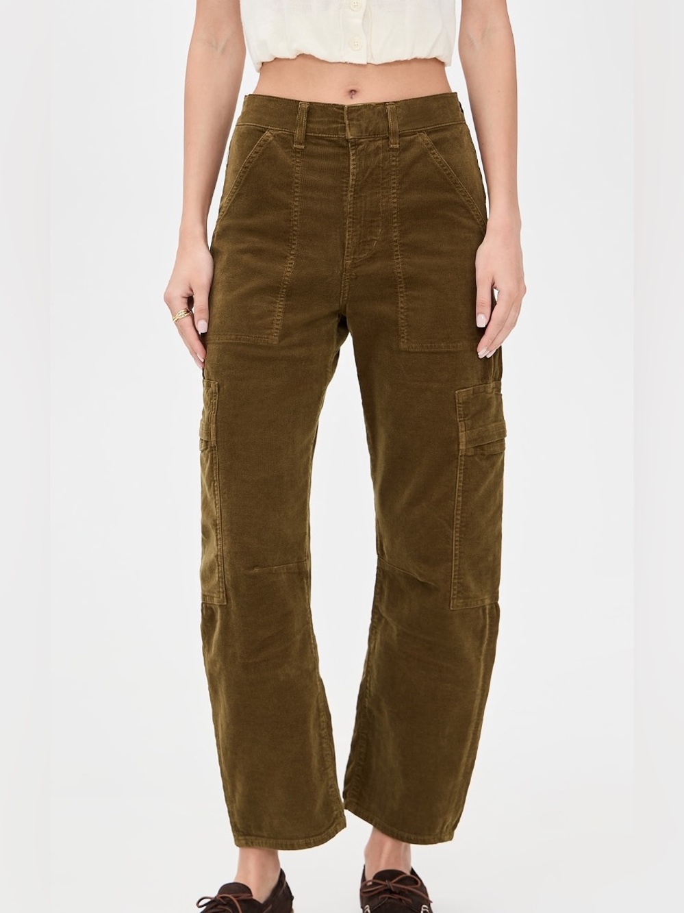 Citizens of Humanity Marcelle Corduroy Cargo Pants 27